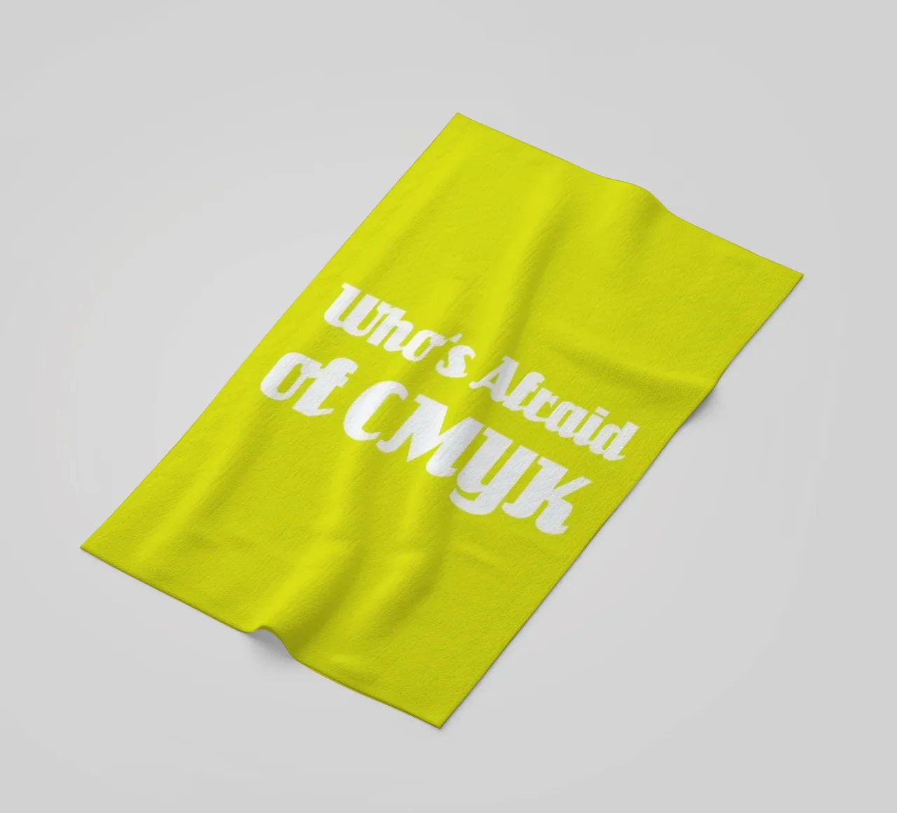 Who's Afraid of CMYK telo mare da Andreas Wundersee