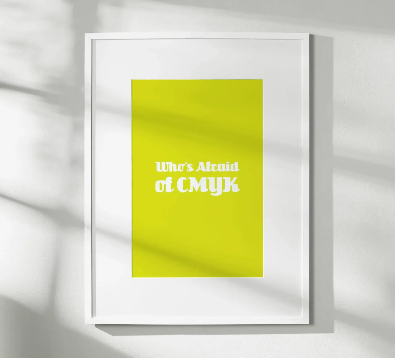 Who's Afraid of CMYK carta hahnemühle da Andreas Wundersee