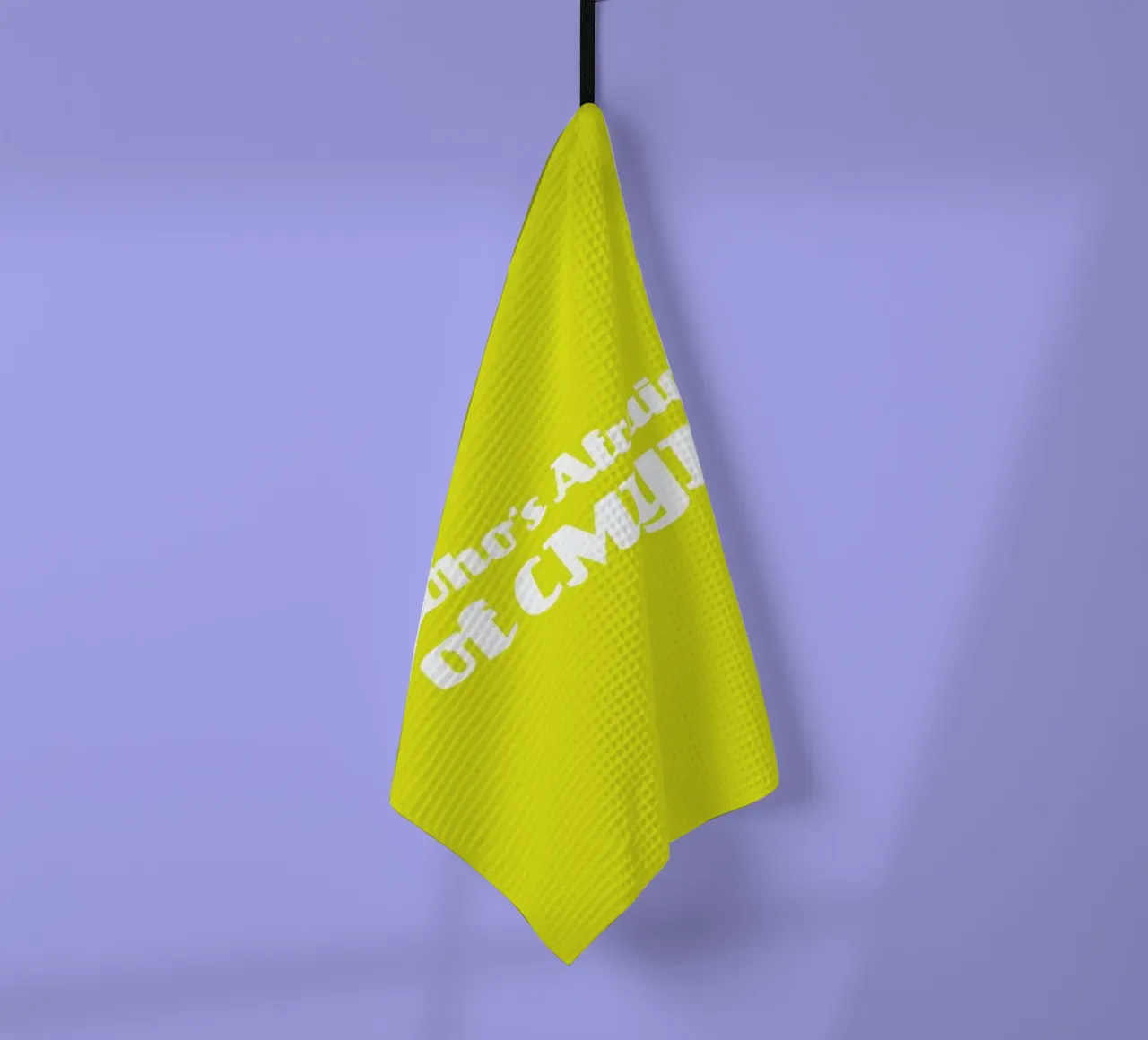 Who's Afraid of CMYK canovaccio da cucina da Andreas Wundersee