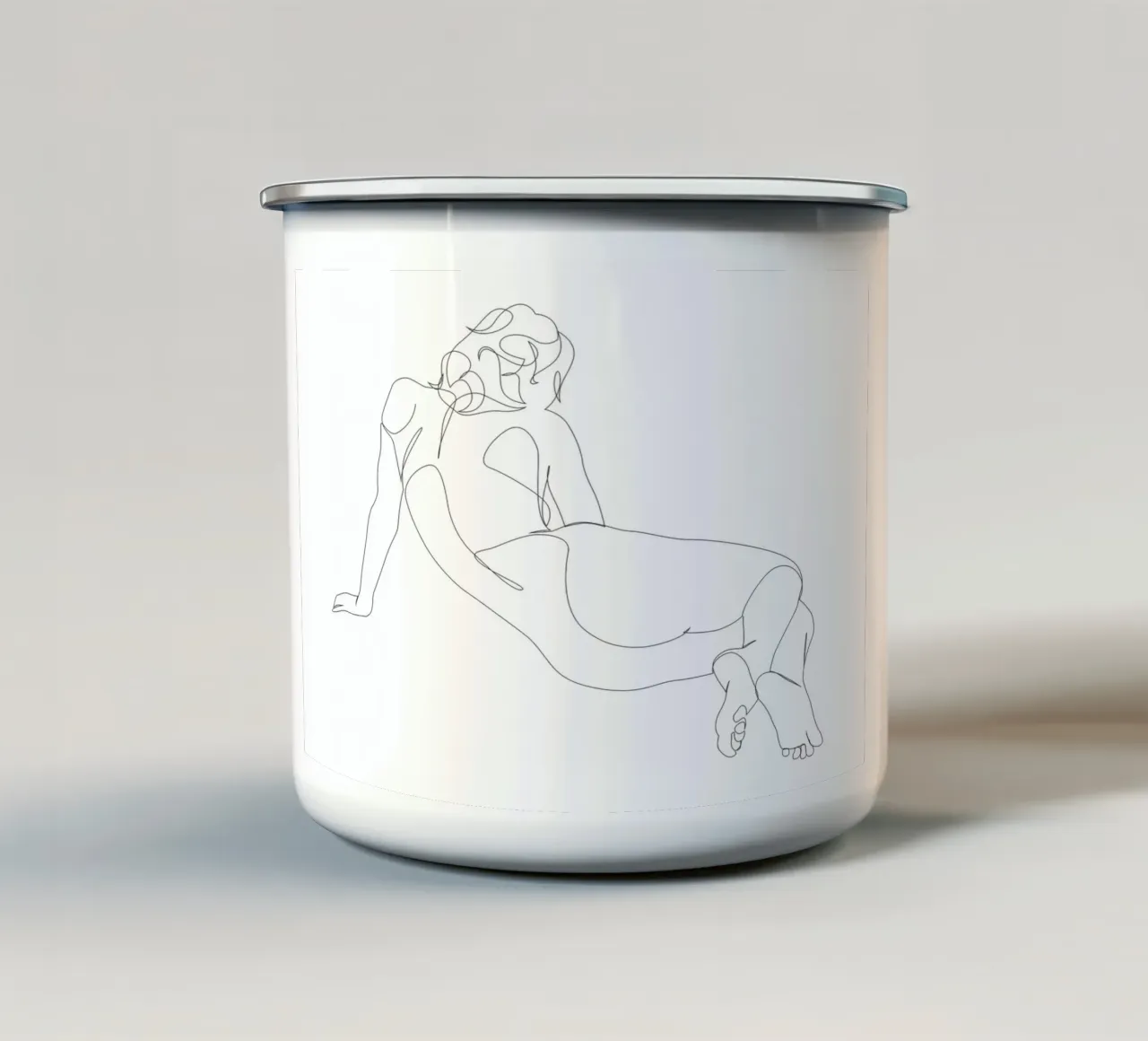 Pridie tazza in smalto da Addillum