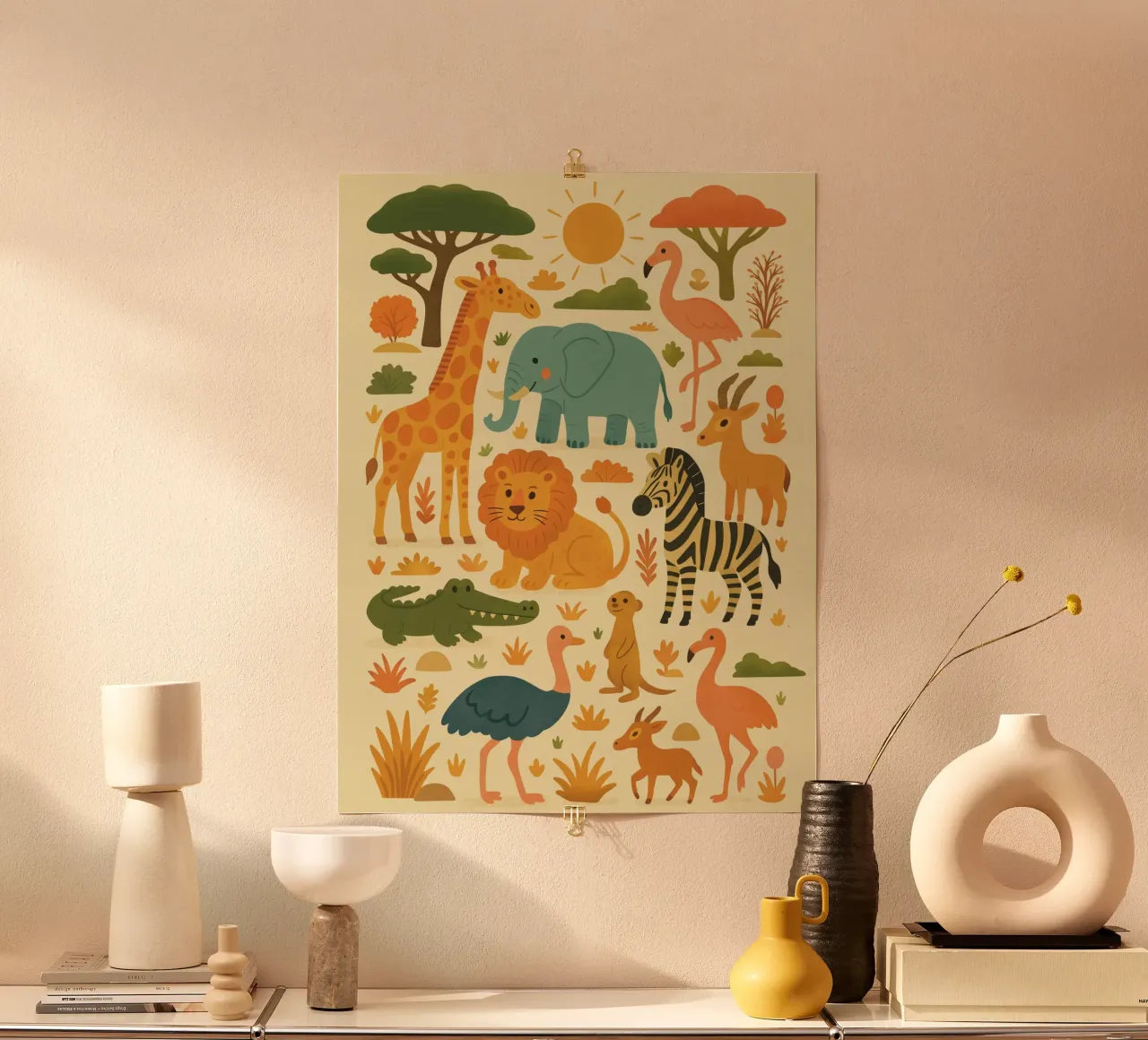 La Savane poster da kokoprint