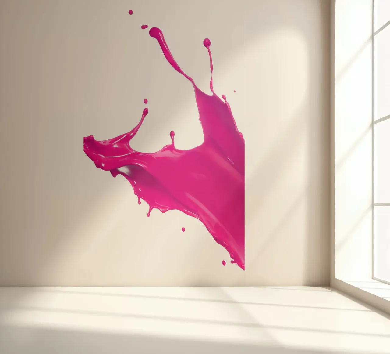 Splash fotobehang van Tabea Jule