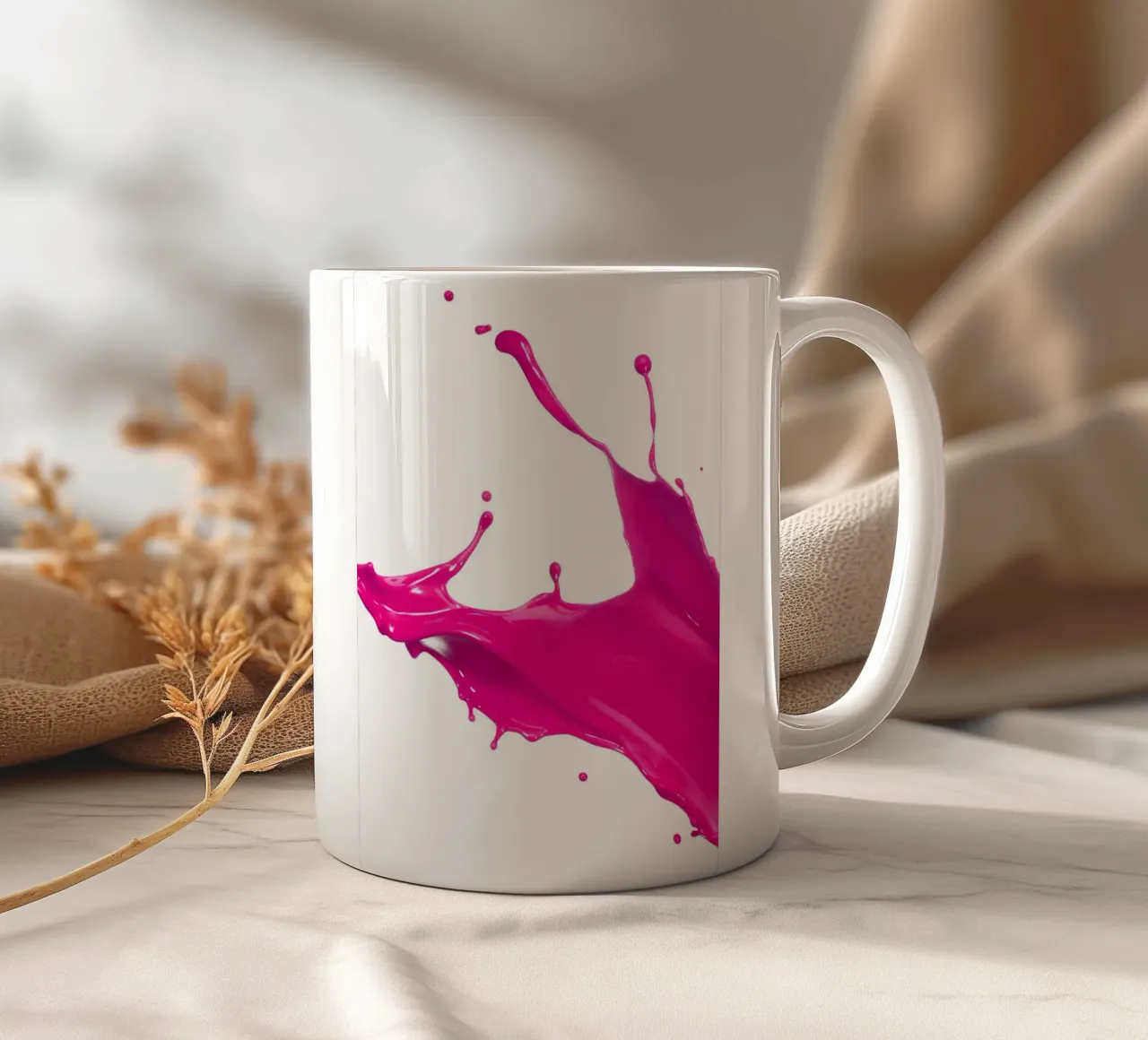 Splash ceramic mug by Tabea Jule