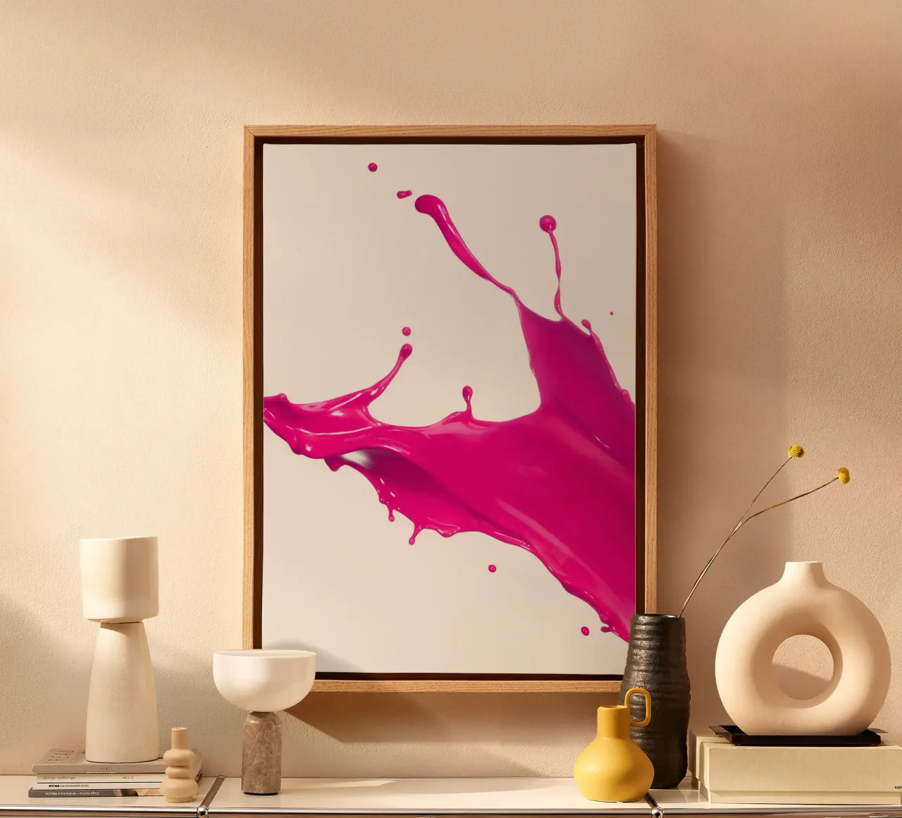 Splash canvas by Tabea Jule