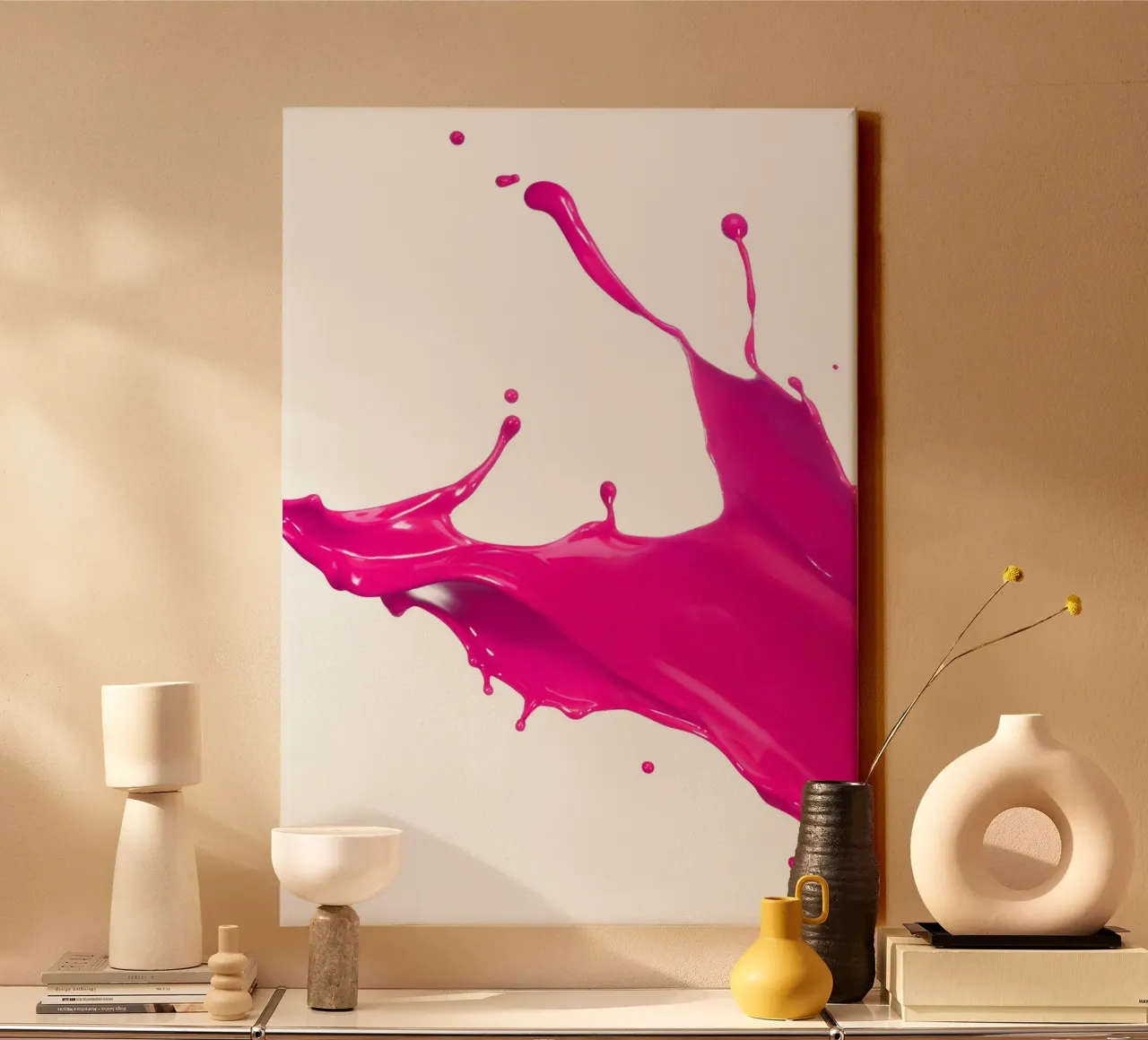 Splash canvas by Tabea Jule
