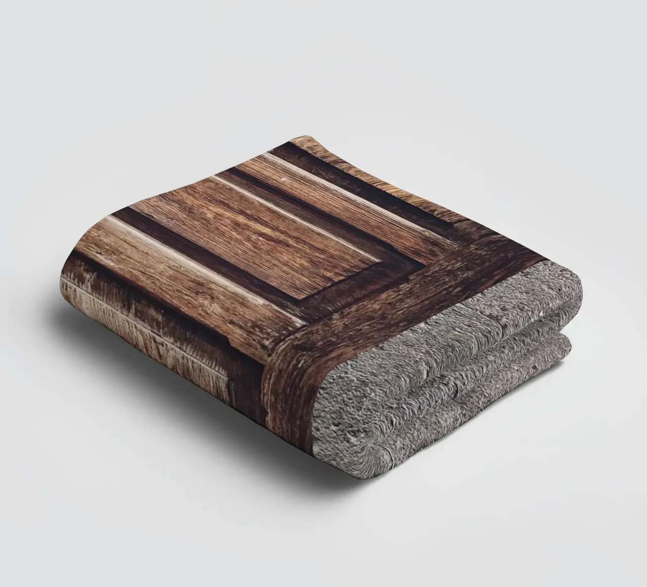 Rustic door art - vintage architecture towel by Whole©