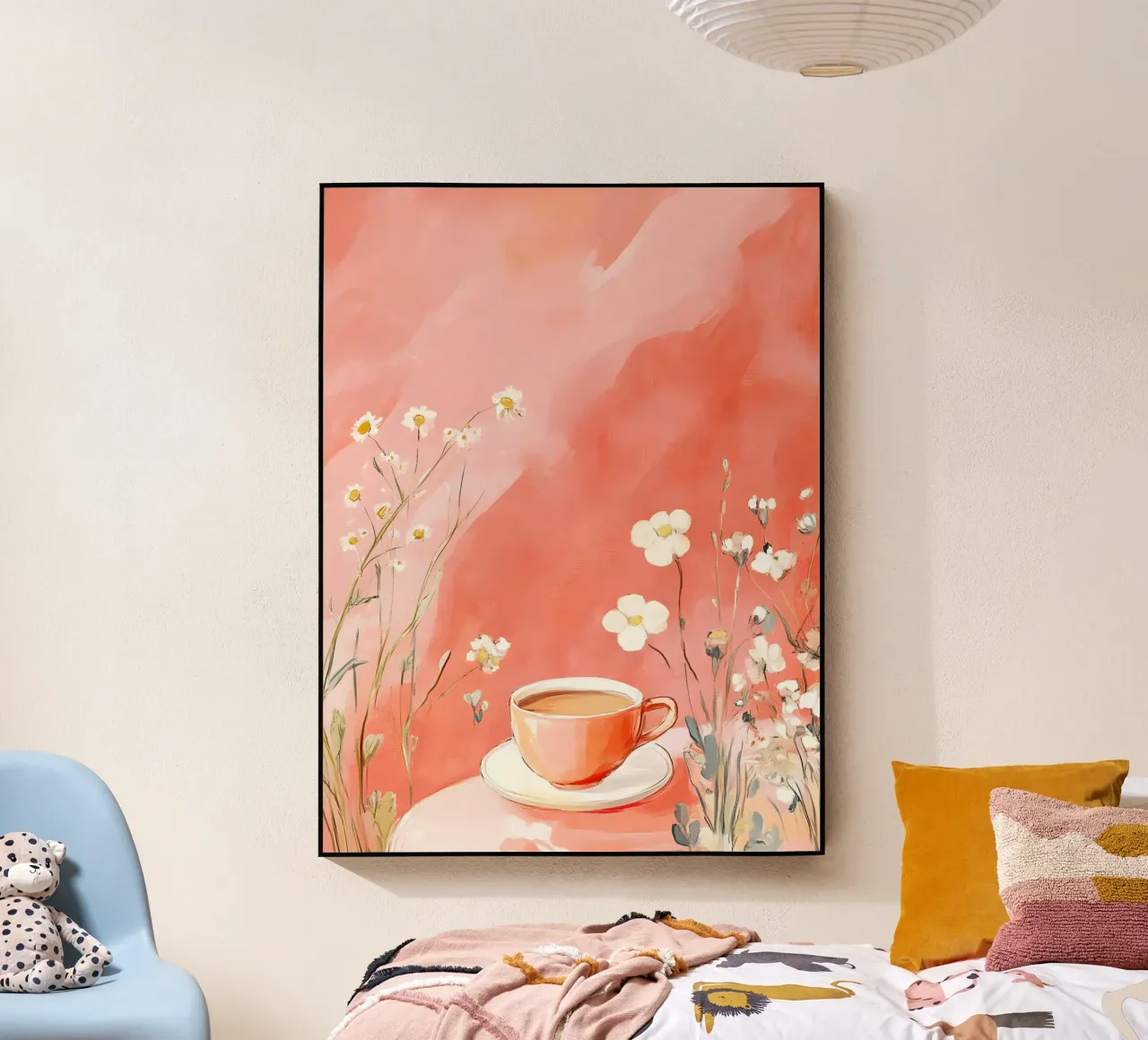 A Gentle Pause acryl van michi