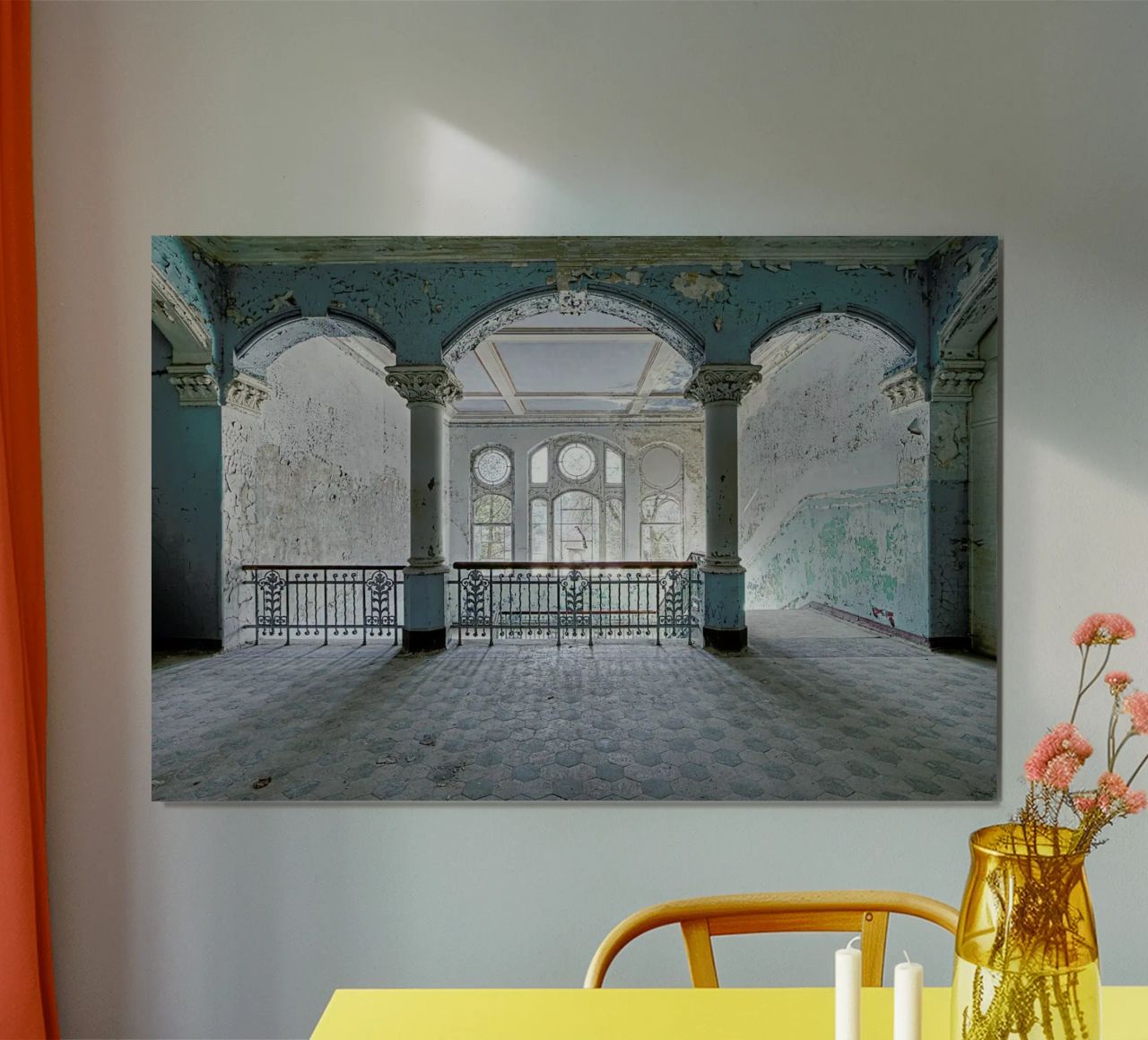 Kurhaus 1 poster by Michael Belhadi