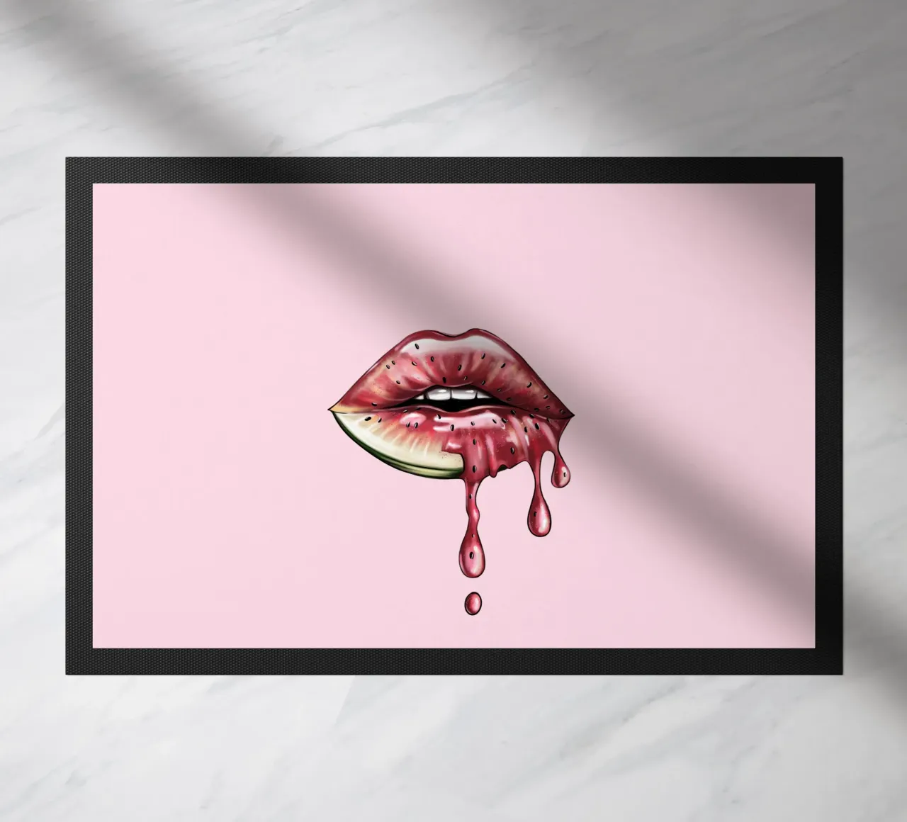 Lips doormat by sketch_visual_studio
