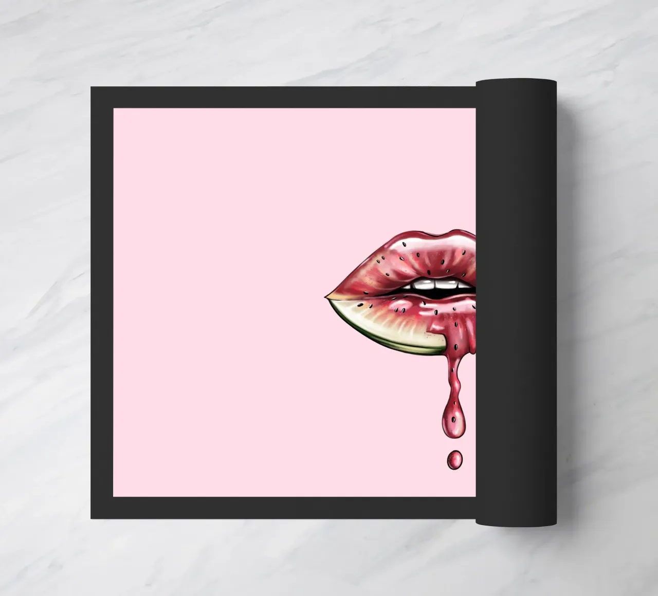 Lips doormat by sketch_visual_studio