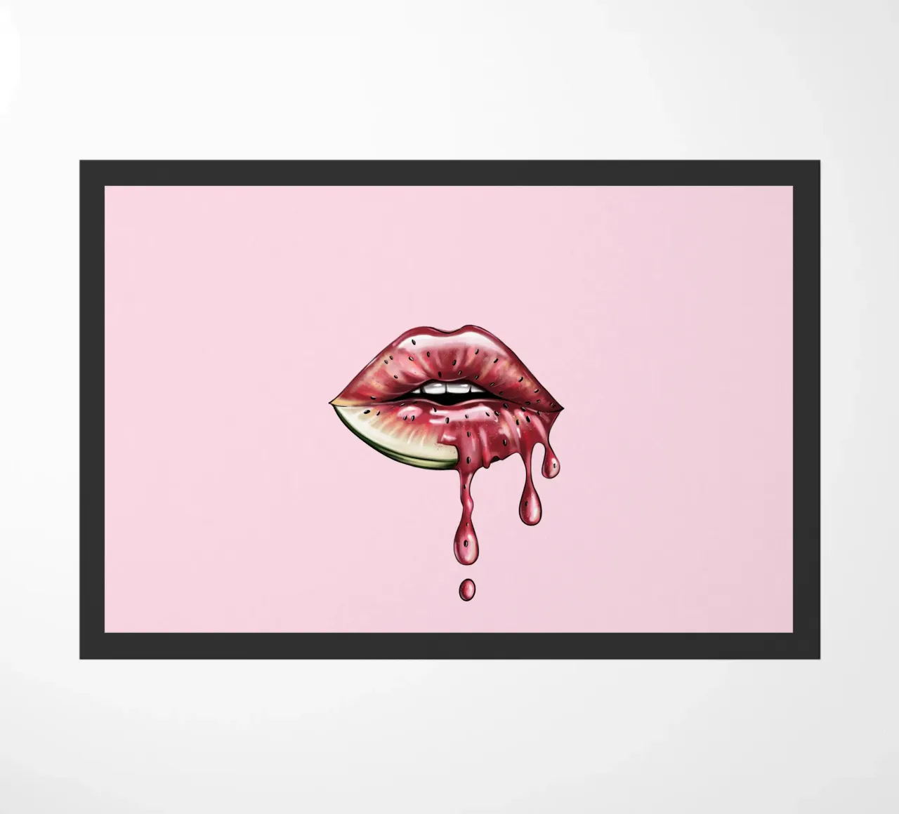 Lips doormat by sketch_visual_studio