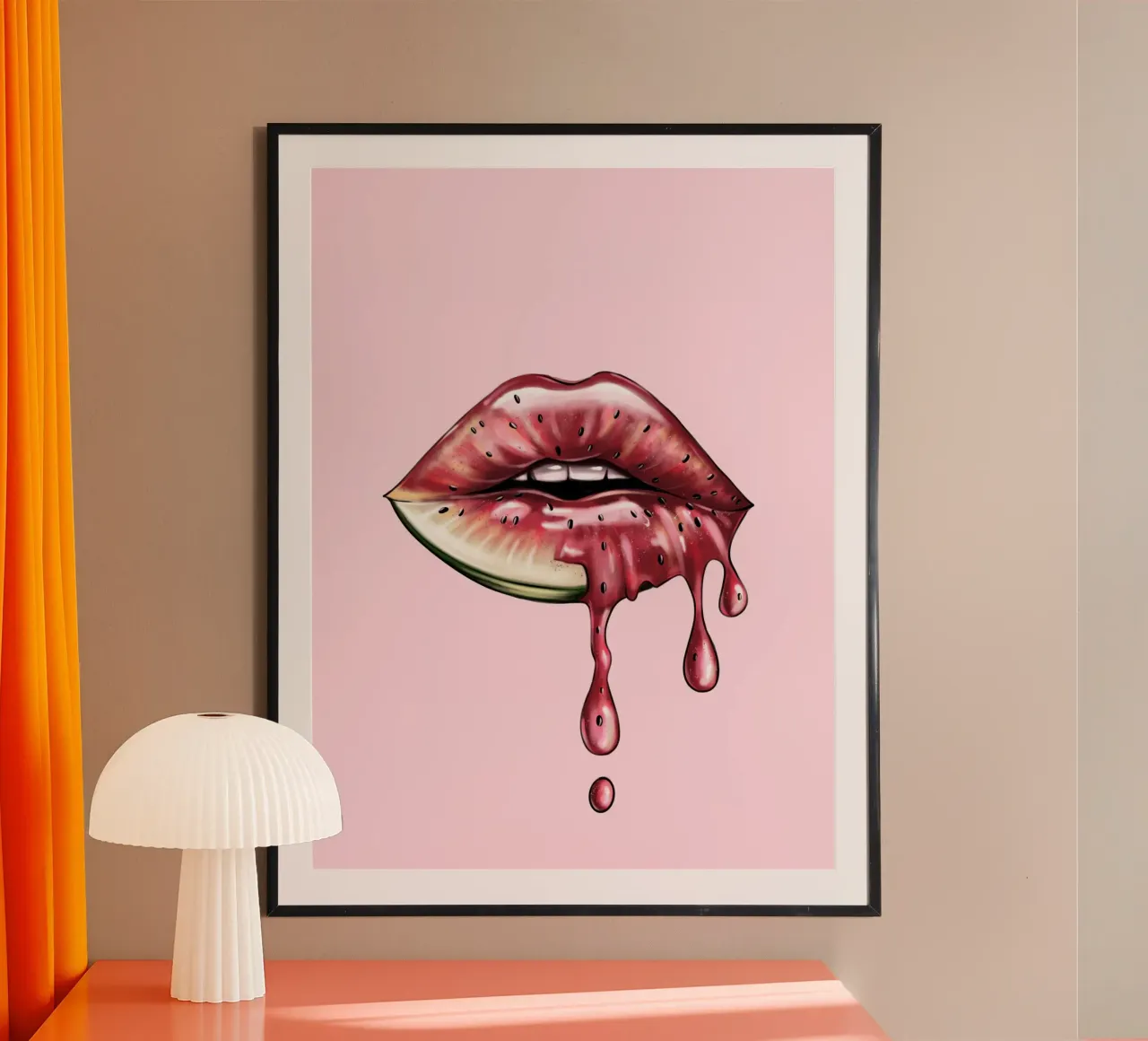 Lips poster da sketch_visual_studio