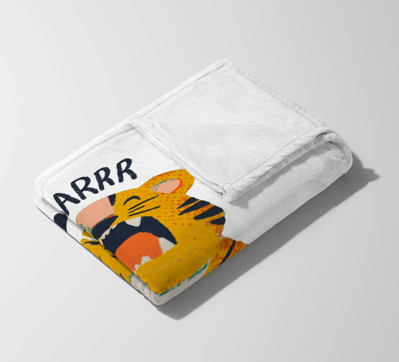 Little Tiger coperta in pile da modeern