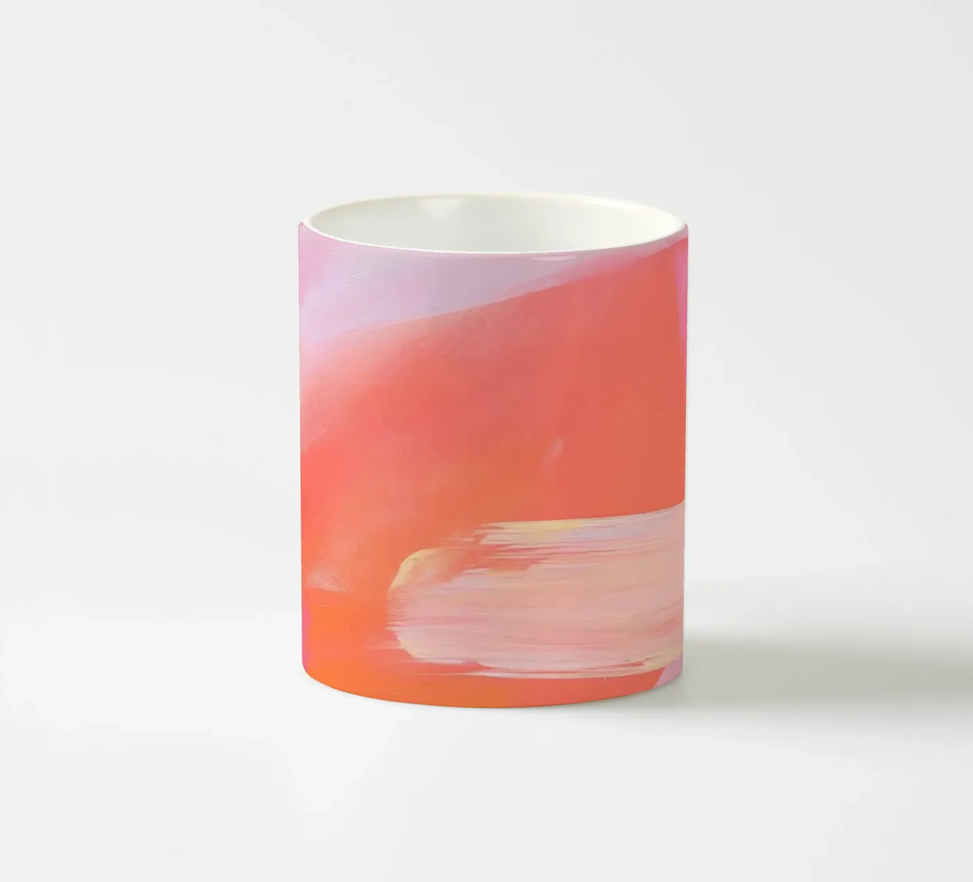 Warm Current ceramic mug by Colormenta