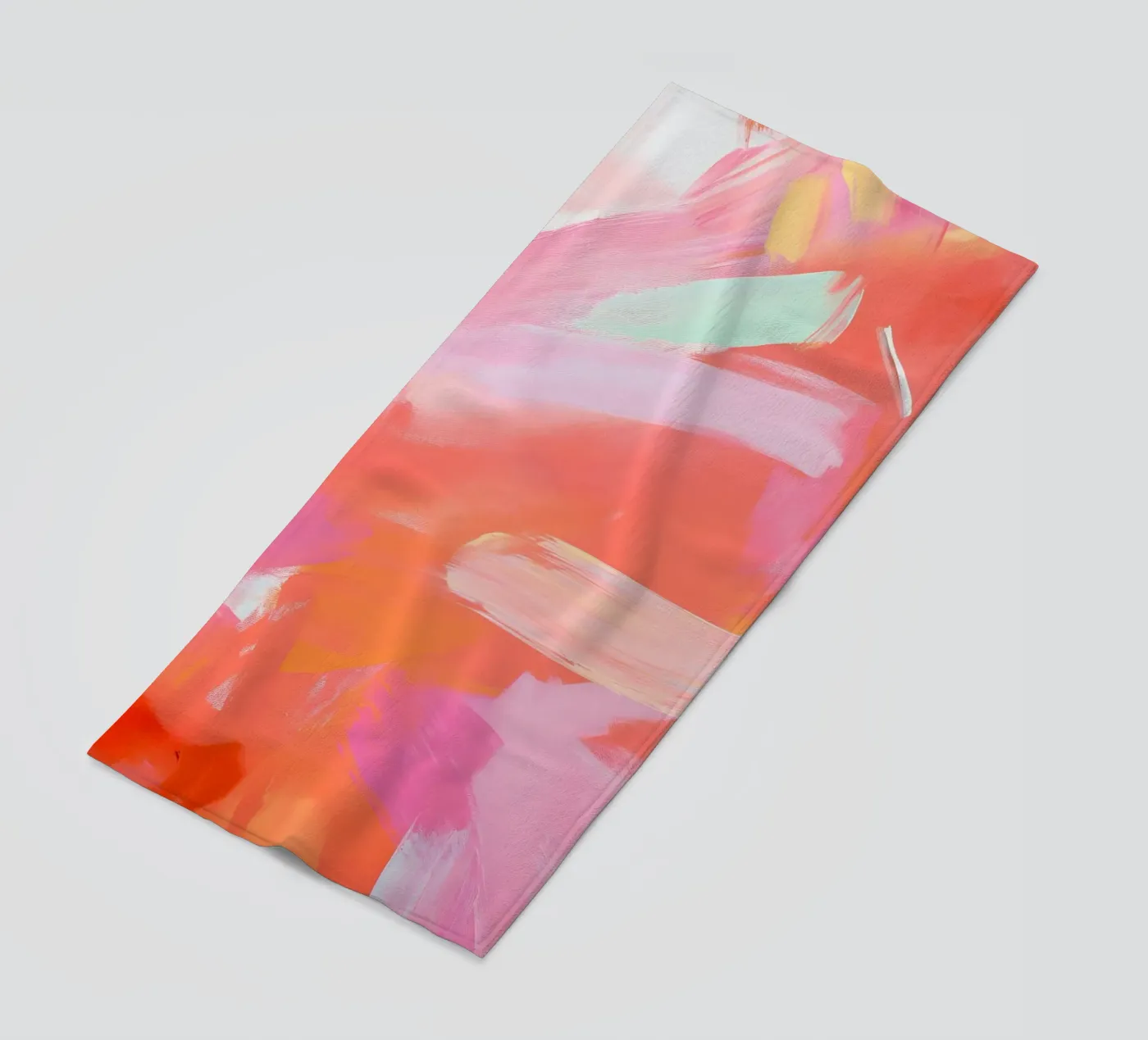 Warm Current beach towel by Colormenta