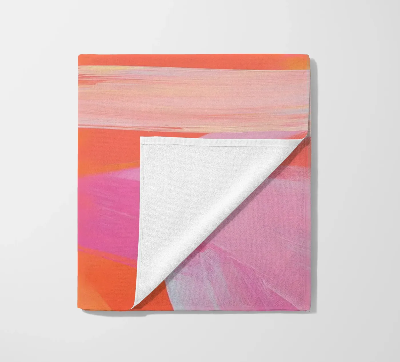Warm Current beach towel by Colormenta