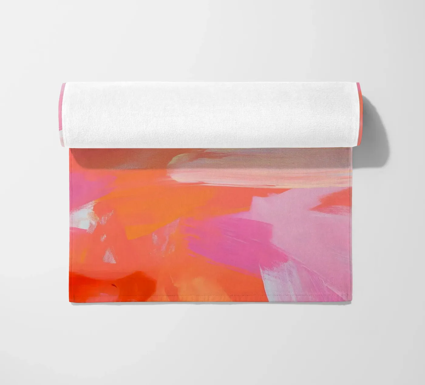 Warm Current beach towel by Colormenta