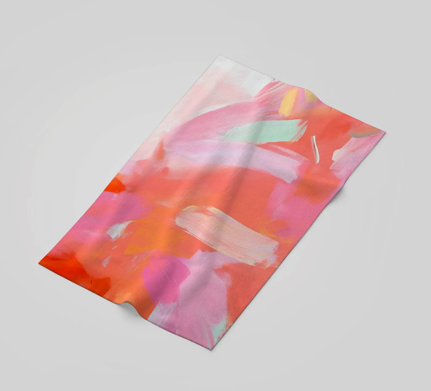Warm Current beach towel by Colormenta