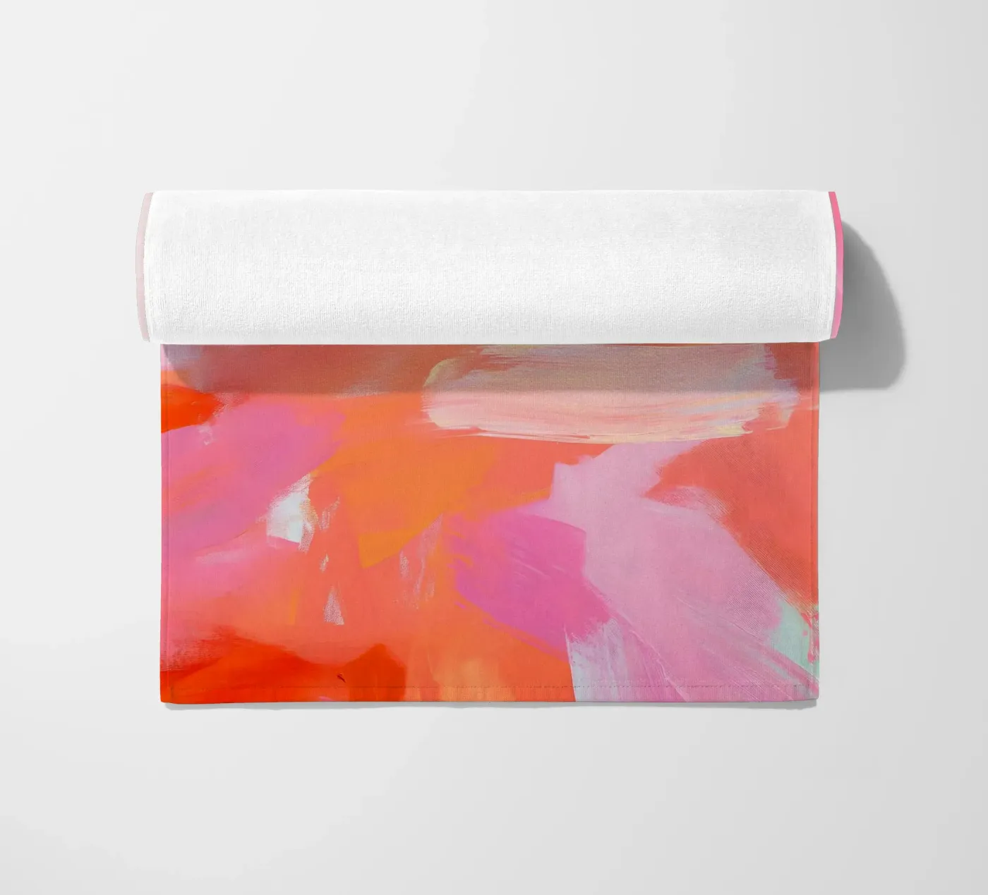 Warm Current beach towel by Colormenta