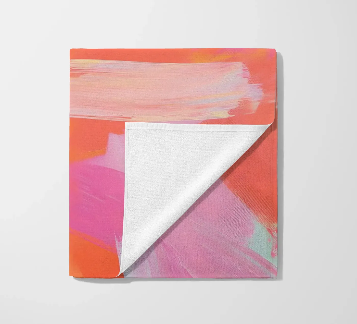 Warm Current beach towel by Colormenta