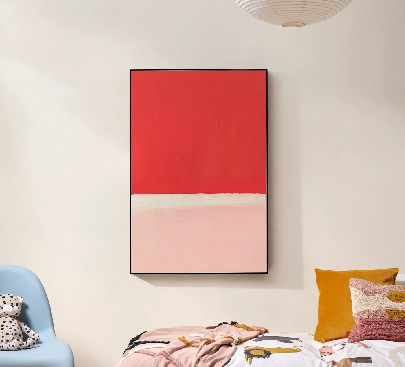 Red, Softened Acryl-Glas von Colormenta