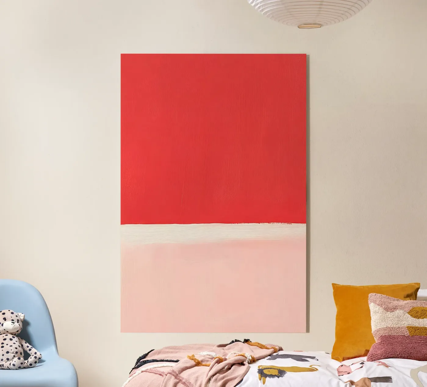 Red, Softened Acryl-Glas von Colormenta