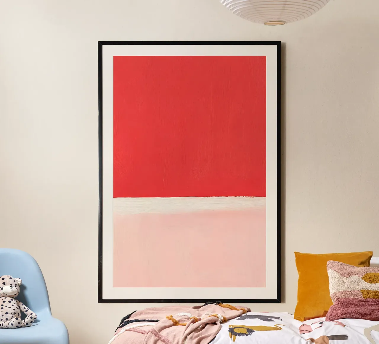 Red, Softened poster da Colormenta