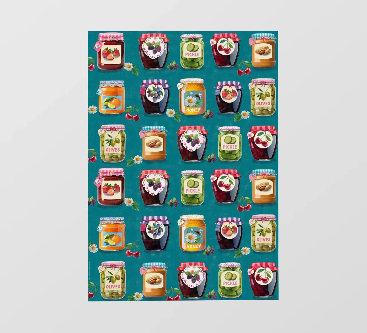 Jar pattern fotobehang van Rocket68