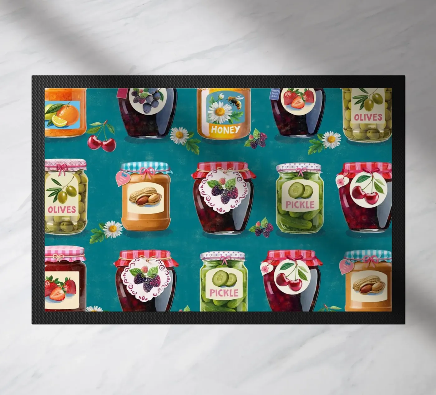Jar pattern doormat by Rocket68