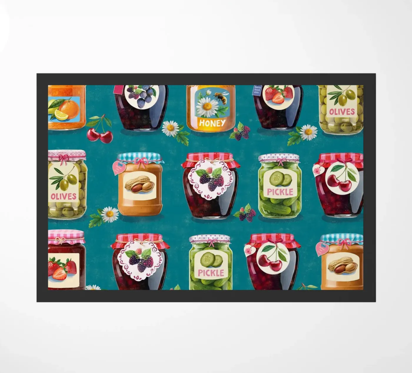 Jar pattern doormat by Rocket68