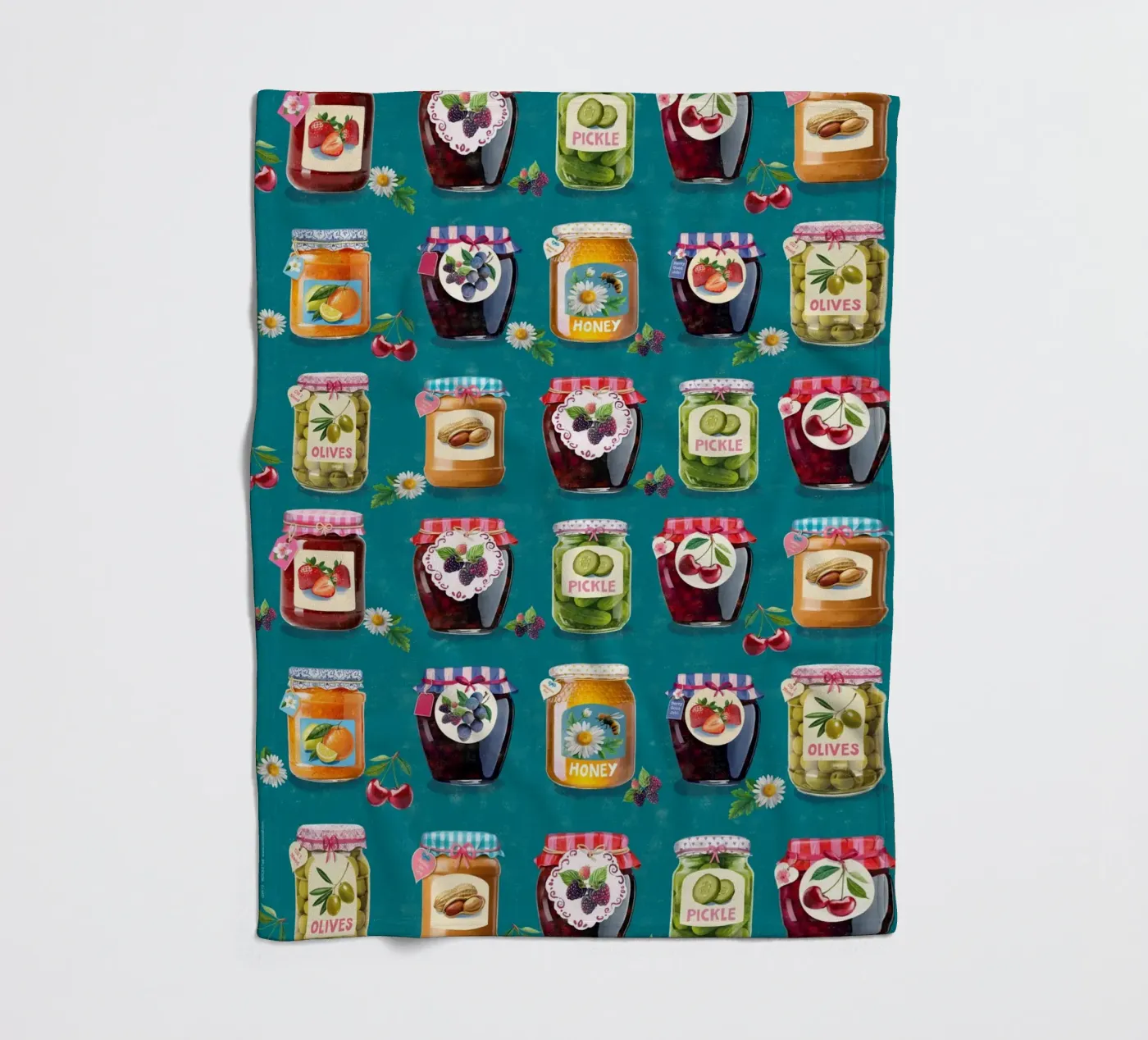 Jar pattern Fleecedecke von Rocket68