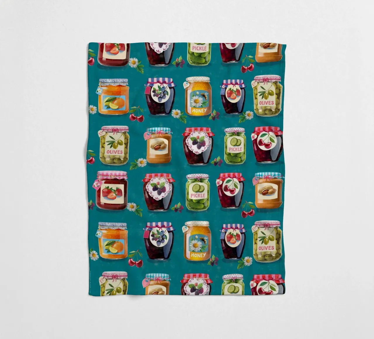 Jar pattern Fleecedecke von Rocket68