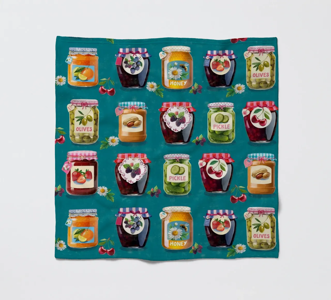 Jar pattern Fleecedecke von Rocket68