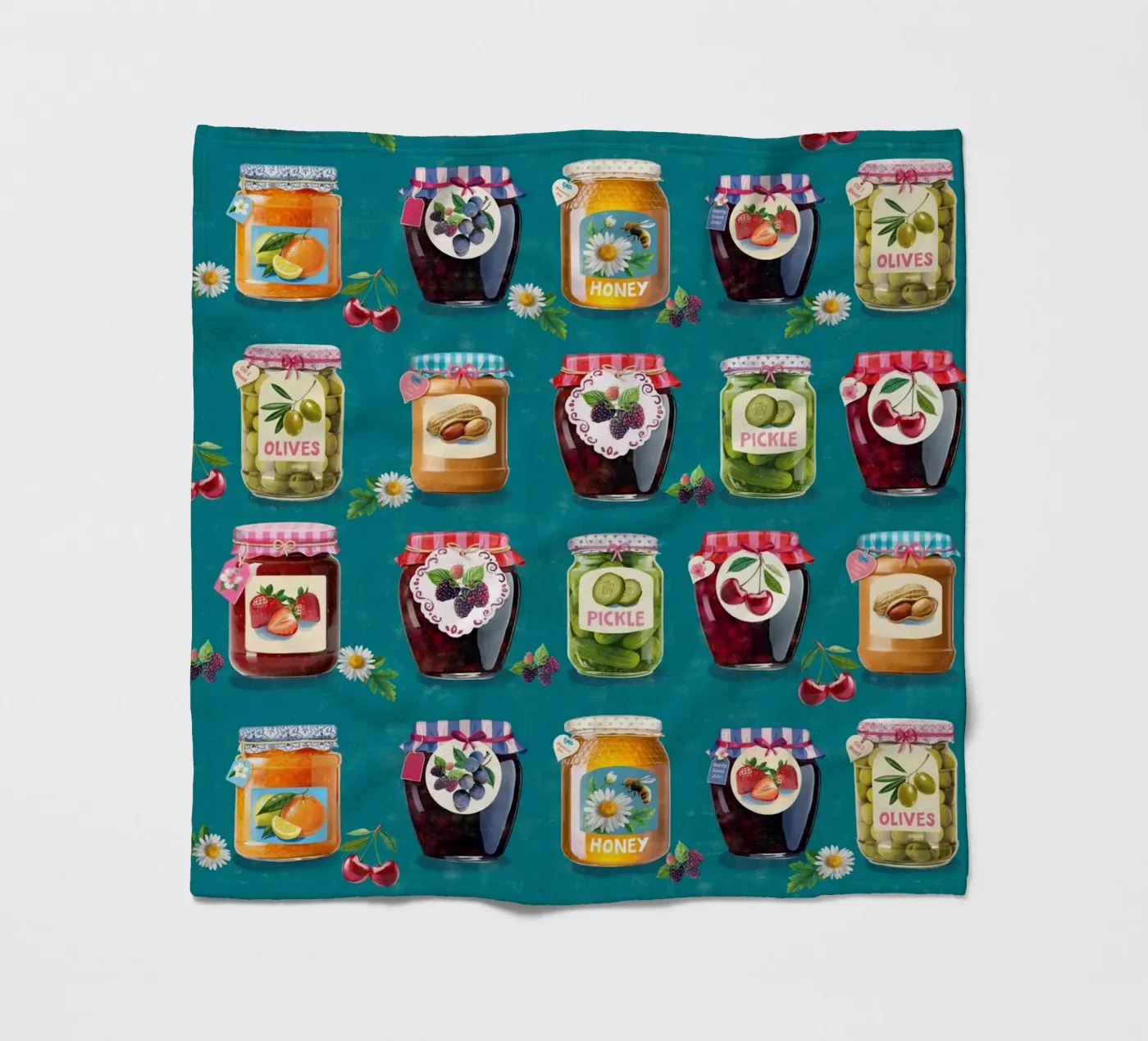 Jar pattern fleecedeken van Rocket68