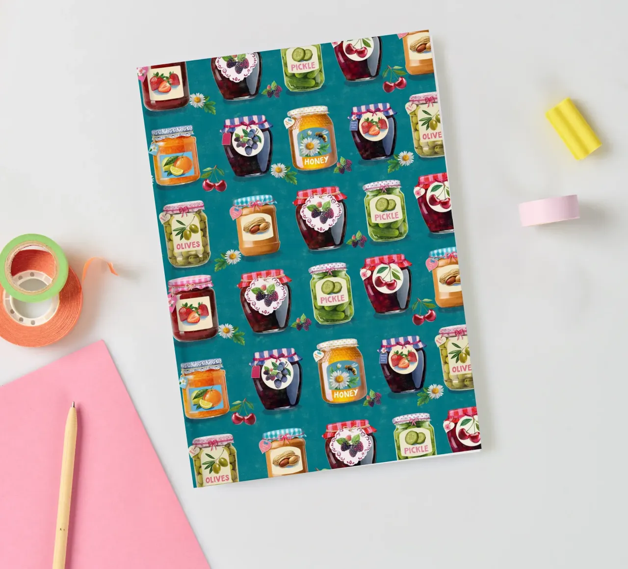 Jar pattern notebook by Rocket68