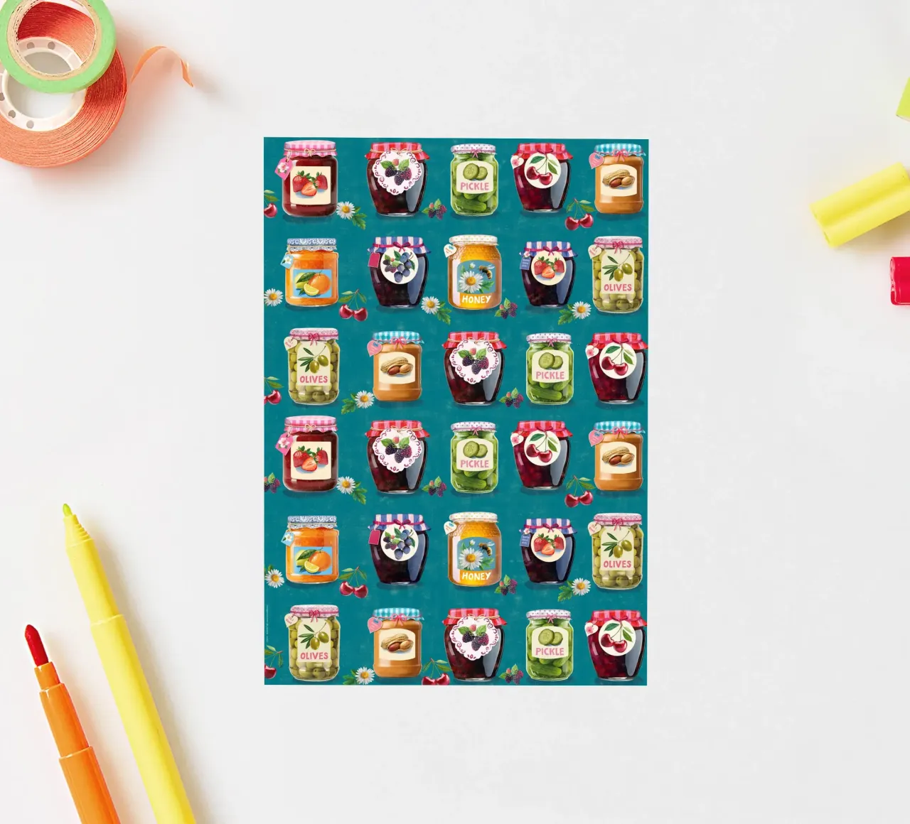 Jar pattern sticker by Rocket68