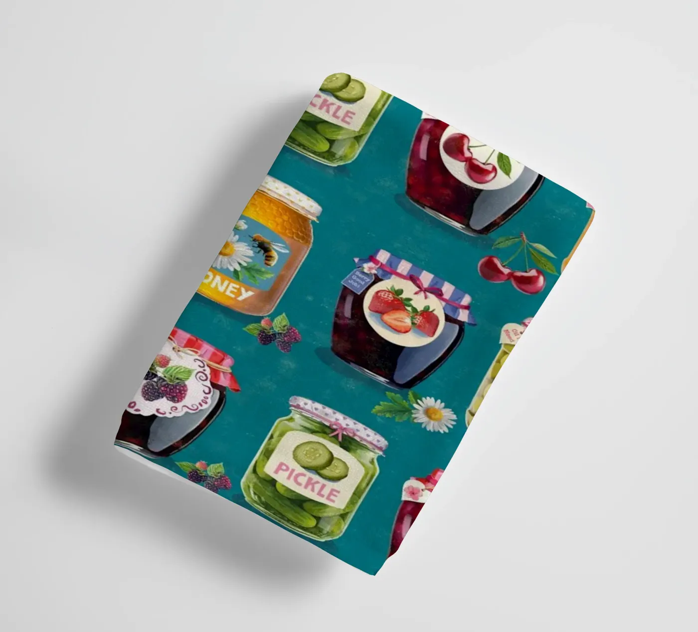Jar pattern towel by Rocket68