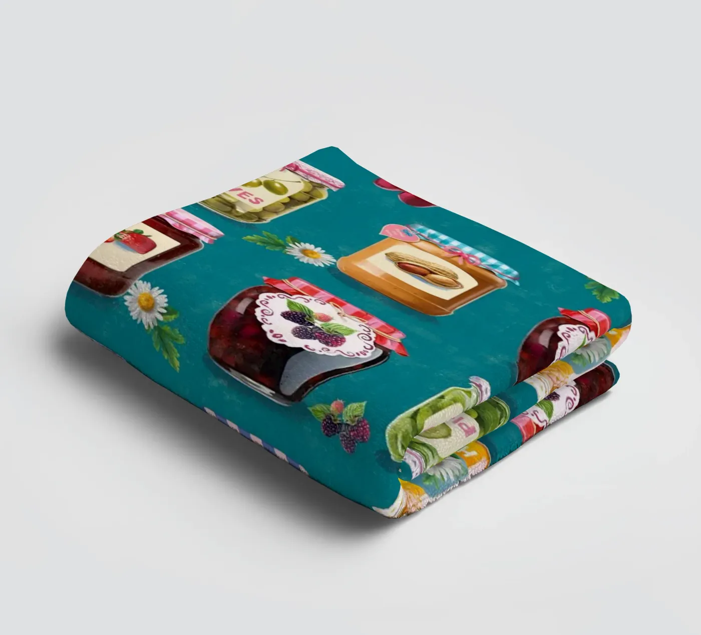 Jar pattern towel by Rocket68