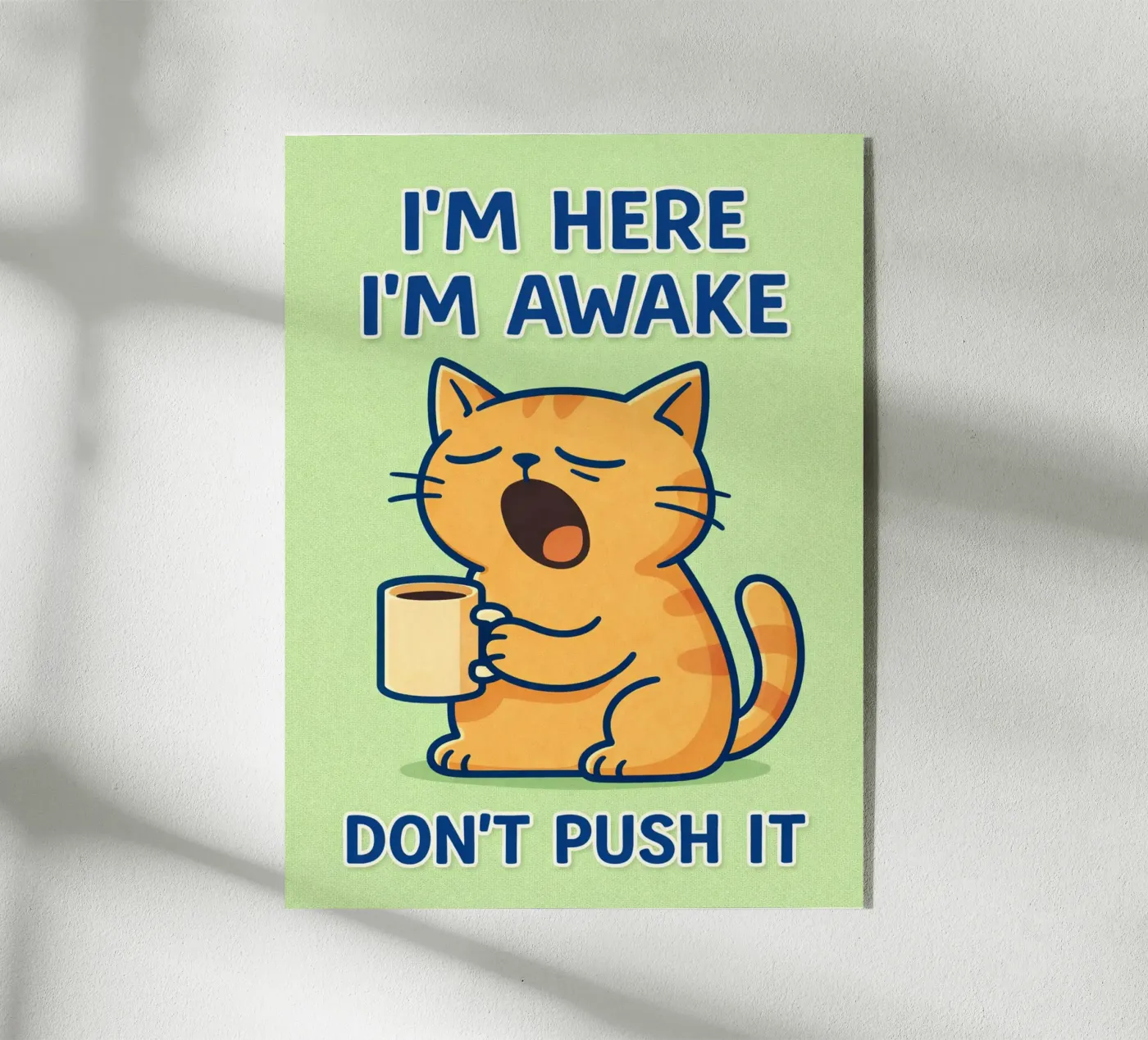 dont push it acrylic glass by onerules