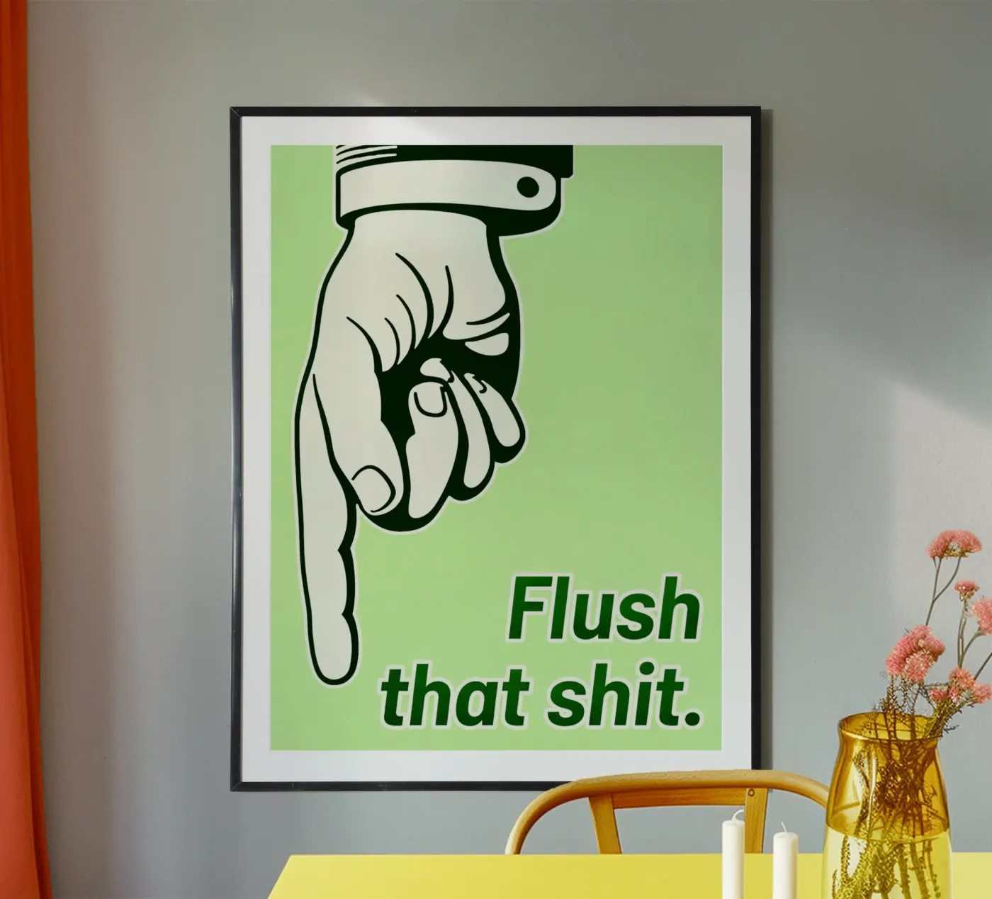 doorspoelen dat poster van onerules