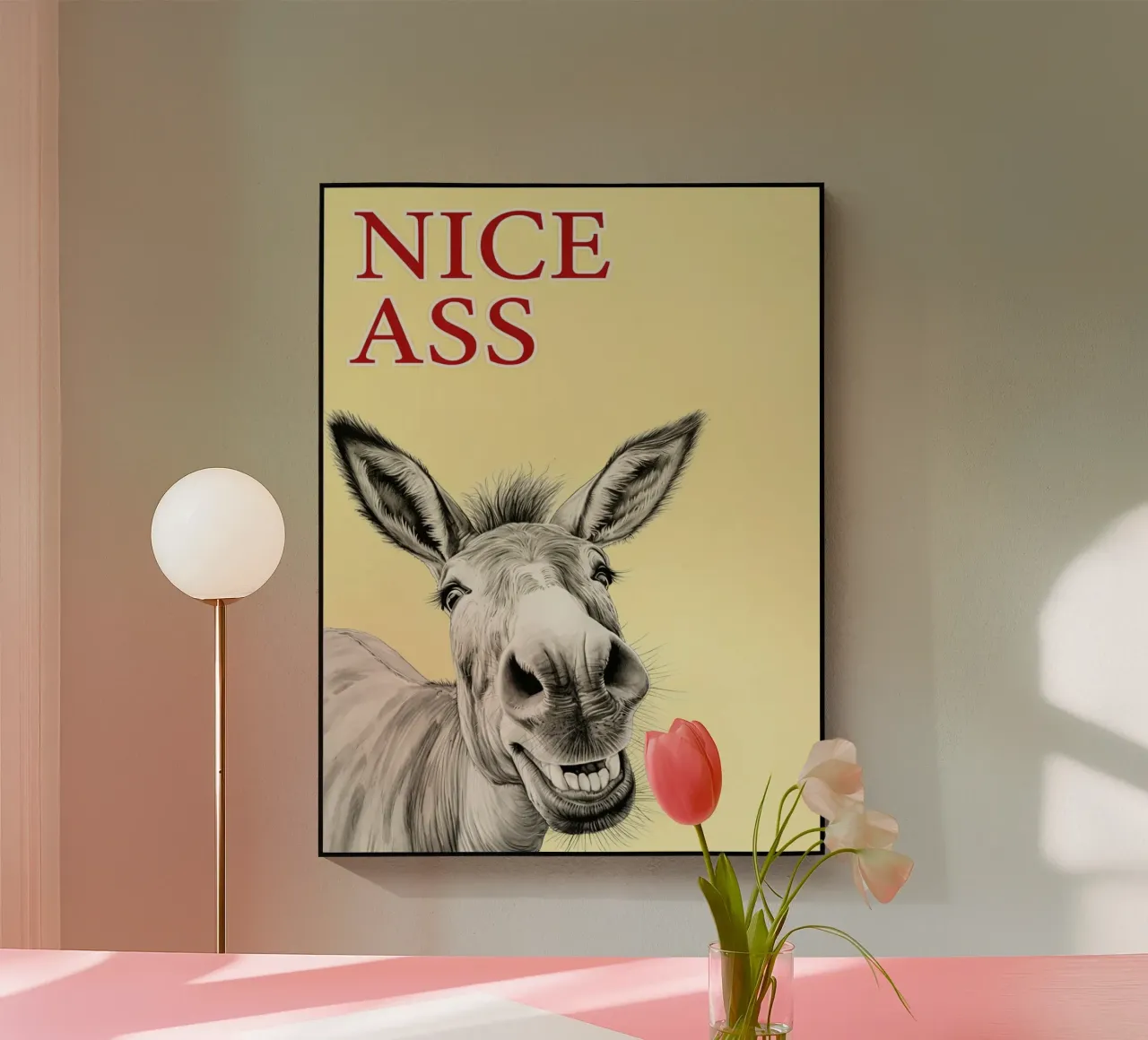 simpatico asino plexiglass da onerules