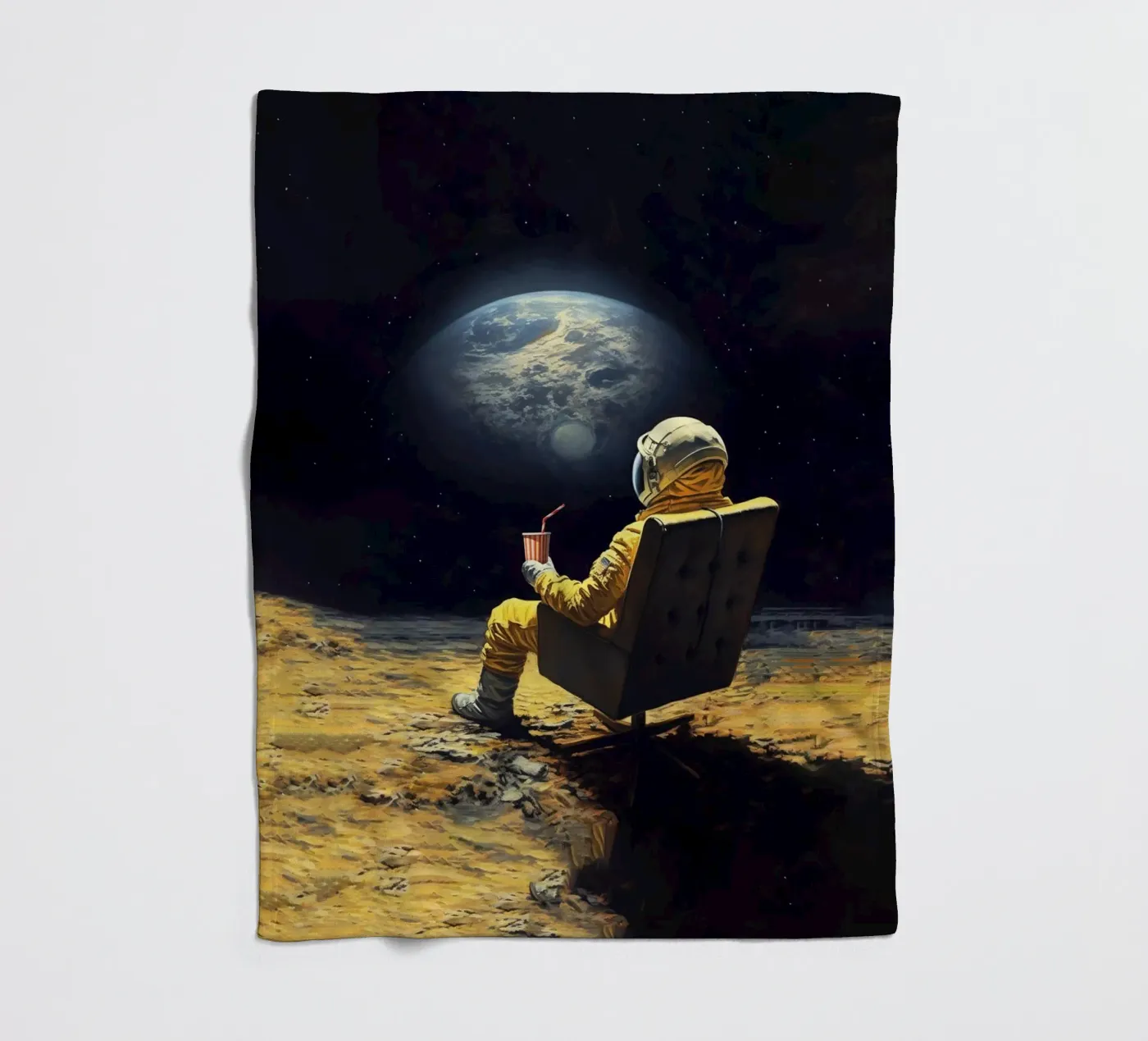 Moon break fleecedeken van Dikhotomy