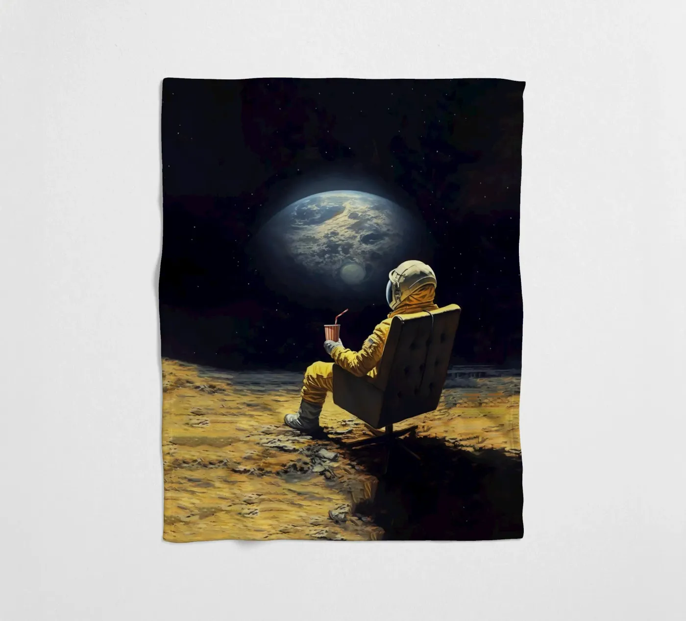 Moon break fleecedeken van Dikhotomy