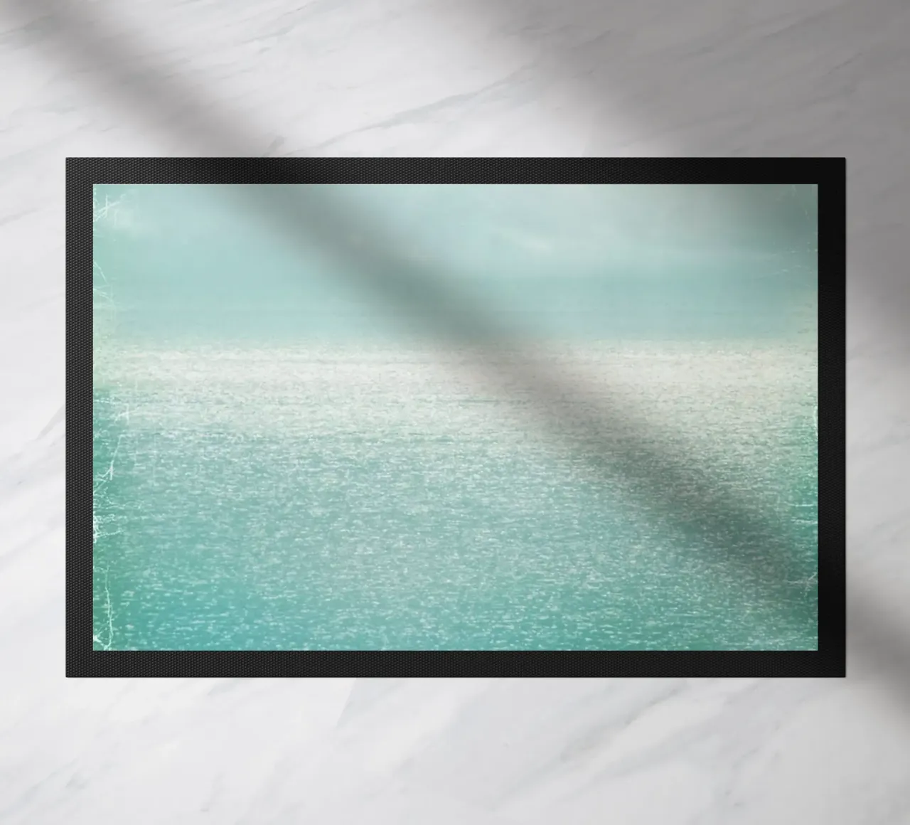 Infinity Sea doormat by Eva Nev Photography