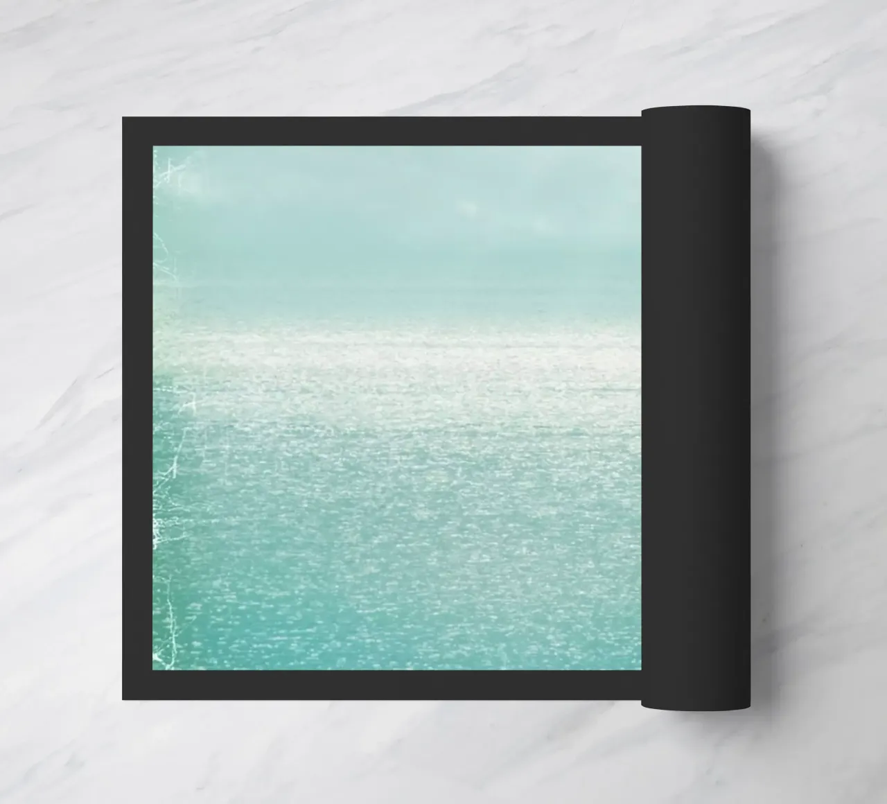 Infinity Sea doormat by Eva Nev Photography