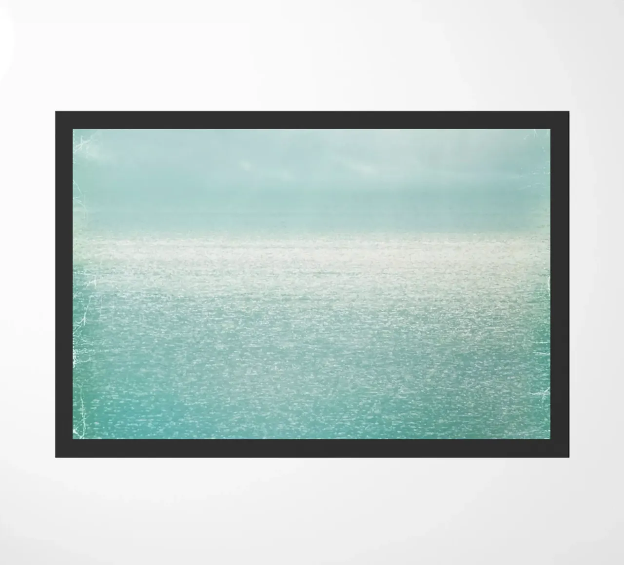 Infinity Sea doormat by Eva Nev Photography