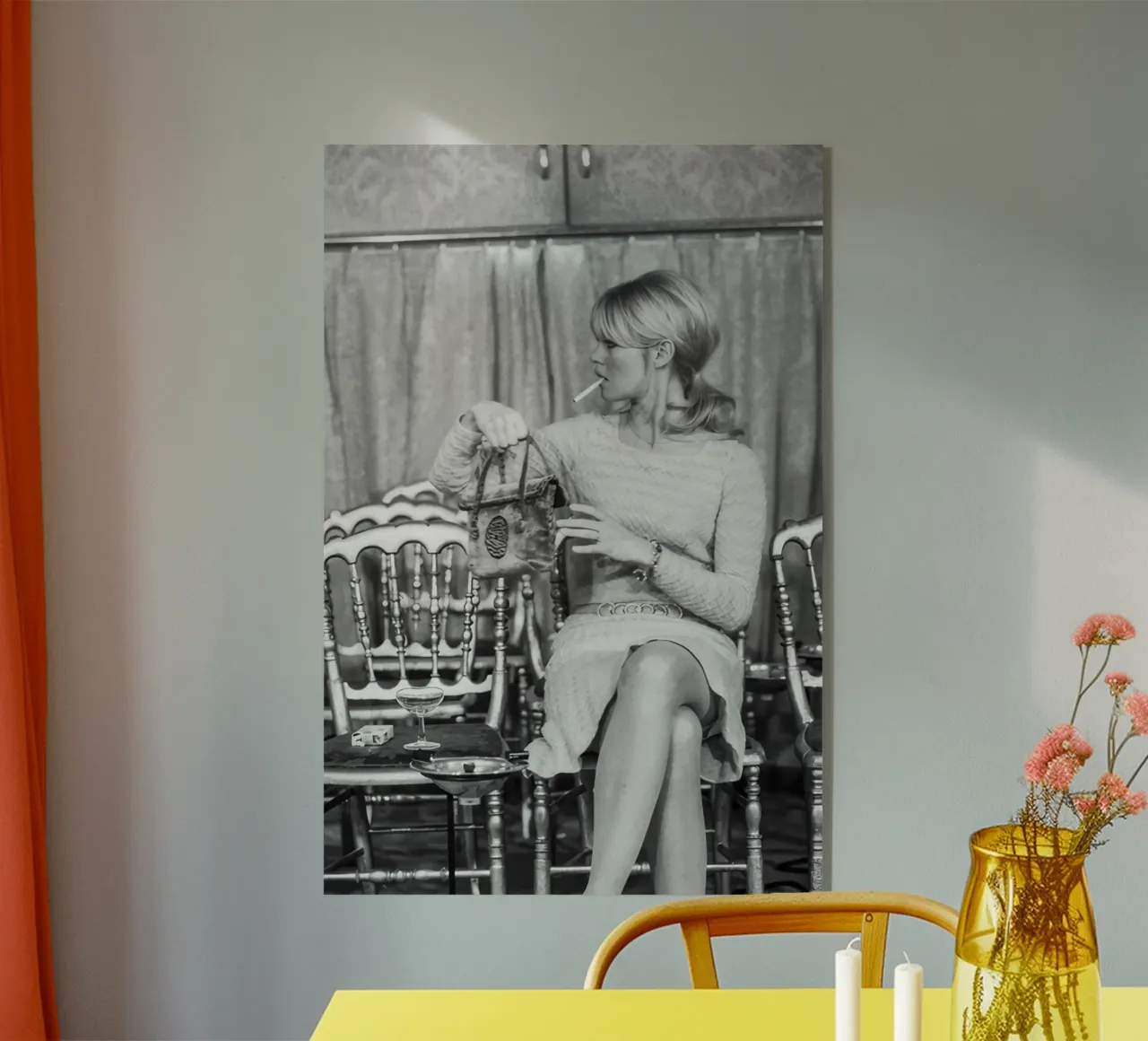 Brigitte Bardot (1966) plexiglass da Hitspost