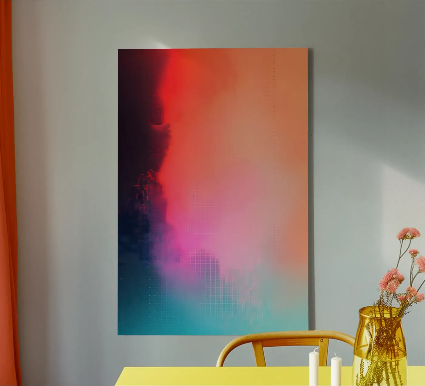 JVIPO - CODE #1 canvas by jamesvanipo