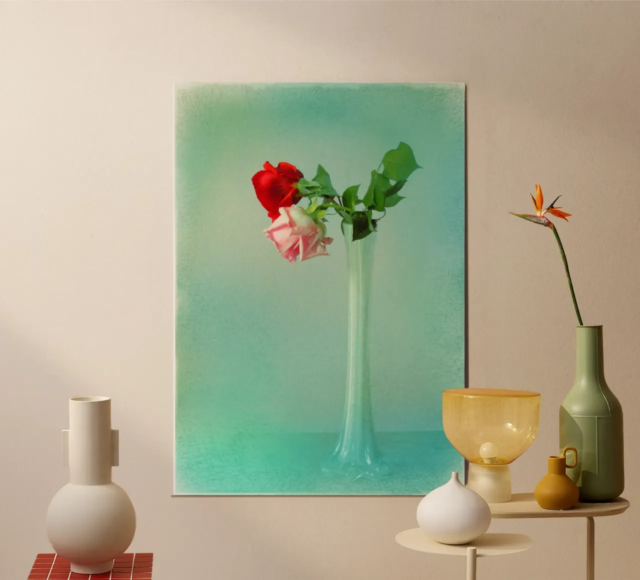 When We Were Together poster with aluminum frame by Eva Nev Photography