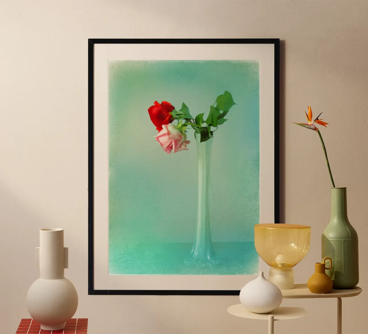 When We Were Together poster with aluminum frame by Eva Nev Photography